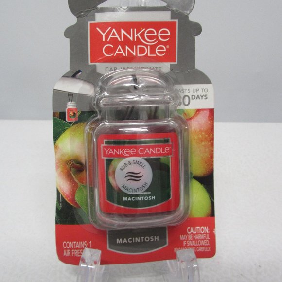 NEW! Yankee Candle Car Jar Air Fresheners, 2Pc - MacIntosh - Picture 2 of 2